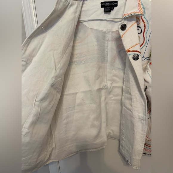 Monterey  Bay Blazer Jacket Size M - Picture 7 of 8